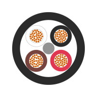 Vozidlový kabel ÖLFLEX TRUCK 170 FLRYY 3X1 WH/BU/BN LAPP 7027012