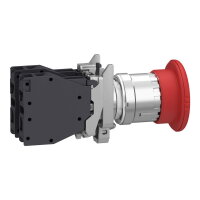 Ovládač nouzového zastavení do prostředí výbuchu SCHNEIDER XB4BS8445GEX