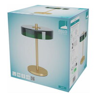 TL/2 E14 MESSING/GLAS GRÜN SALVE