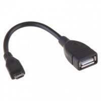 USB kabel 2.0 A/F-MICRO B/M OTG 15CM Emos SB7400