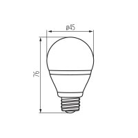 LED světelný zdroj BILO 6,5W T SMDE27-NW 23421 Kanlux