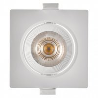 LED bodové čtvercové svítidlo spotlight 5W 350LM WW ZD3560 Emos teplá bílá