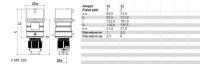 Vidlice 16A 7p 230V IP44 9h BALS 210550