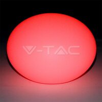 LED Oval Ball Light RGB 20*14CM ,VT-7801