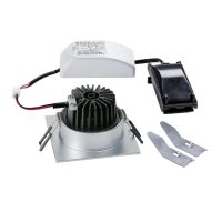 Sada NEW TRIA 68 LED DL SQUARE kartáčovaný hliník 9 W 38° 3000K SLV 114396