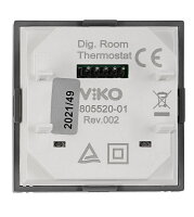 Kryt termostatu pro topení, digitální, antracit SCHRACK EV113010--