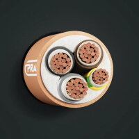 Silový ohniodolný kabel PRAFlaDur+ 90-J 5x10 RE P90-R voděodolný