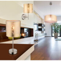 Nástěnné svítidlo AMY nikl 1xE14, max. 40W 230V GLOBO 15187W