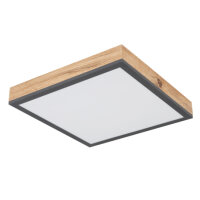 Stropní svítidlo DORO grafit LED 12W 230V, 800lm, 3000K GLOBO 416080WD1