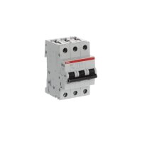 S203-D1 3 fázový jistič 1 A char. D 6kA ABB 2CDS253001R0011