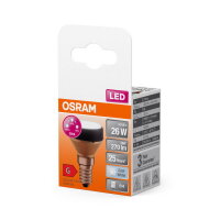Světelný zdroj LEDVANCE LED FLAT LAMP 3 STEP DIM 3.5W 840 Frosted E14
