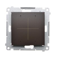 4-násobný spínač hnědá matná metalizované KONTAKT SIMON DEW4.01/46
