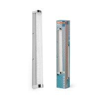 Orbis Tube Bubble Glass 60CM Click CCT DIM IP44  Chrome OSRAM 4099854450648