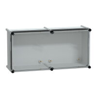 Schneider NSYPLS2754G 7035 Průmysl. skříňka PLS 270x540x180 IP65, průhl.víko