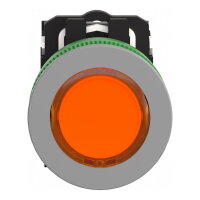 Ovládač stiskací prosvětlený zapuštěný LED 120vAC 1Z 1V spec. popis ŠE