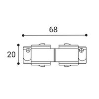 ECO TRACK CONNECTOR, B DALI LED2 7360703