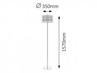 Anastasia E27 60W IP20 chrom RABALUX 2633