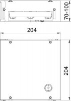 7427430 UDHOME BOX 4 Krabice do betonu