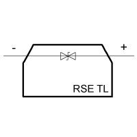Svorka RSE TL 5 V s obousměrným transilem (s přepěťovou ochranou)  A128035