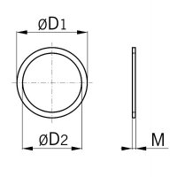 Těsnící podložka pro vývodky Syntec Pg21, -20 až 100°C AGRO 1021.45.16