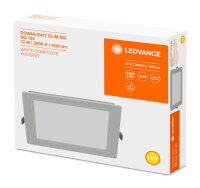 Downlight LEDVANCE SLIM SQUARE 155 12 W 3000 K WT