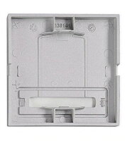 Kryt přístrojů s podsvětleným popisovým polem, stříbrný SCHRACK EV122311--