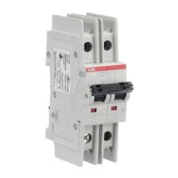 ABB SU202M-C60 jistič char. C 10kA 60A 2P  dle UL489 a CSA 22.2 No. 5