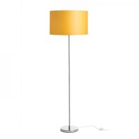 NYC/RON 40/25 stojanová Monaco holubí šeď/stříbrné PVC/chrom 230V E27 11W R14082