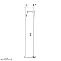 22 Cable tie HD black 7,6x376 U71X