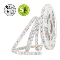 LED pásek SMD5050 RGB+CW, 72LED/m, 17,2W/m, 1125lm/m, IP20, DC 24V, 12mm, 5m