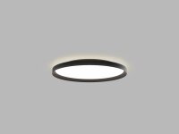Stropní svítidlo MOON 60, B TRIAC DIM 60W 2CCT 3000K/4000K černá LED2 1274953DT