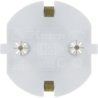 170202000 Plastic grounding-type plug (f