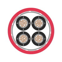 Železniční kabel UNIRAIL S 50264-3-2 600V MMS FR 2X2,5 LAPP 15382193