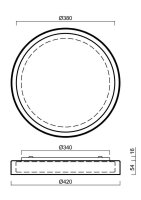 LED-1L17EX700KN76/425/SL420C C DALI 4K#