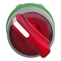 RU Ovládací hlavice otočná prosvětlená,2 pozice s návratem ŠE ZB5AK1443C0