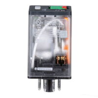 Schneider RUMC22F7 Univerzální 2P pin, 10 A, 120 V AC s LED a test. tl.