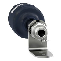 Konzola s Al trubkou pro montáž na svislé plochy 100 mm černá SCHNEIDER XVUZ100T