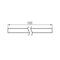Krytka na lištu TEAR 1F COVER 1M W KANLUX 45899
