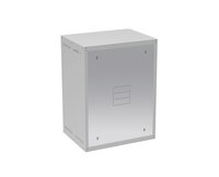 Nástěnný nýtovaný rozvaděč GrandN 16U s plechovými dveřmi,hl.450mm 83000786