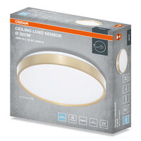 CEILING LUXO GOLD SENSOR ? 32 cm 18W 6500K IP20 GOLD OSRAM 4099854653308