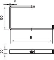 OBO 6363946 Závěsný třmen AHB 400 FT