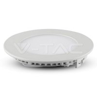 V-TAC 4854 6W LED Premium Panel Downlight - Round Warm White, VT-607