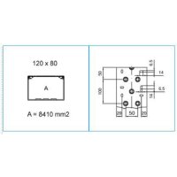 TA-N 120X80 W 01870 Podparapetní přístrojový kanál, 120x80 - bílá IBOCO B01870