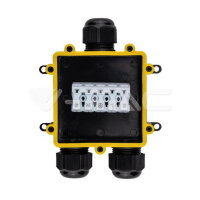 Waterproof Black Terminal Block 8-12mm I