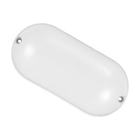 Plafoniera MARKUS LED L 9W NW IP65 160° bílá IDEUS 03509