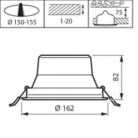 PHILIPS DN142B 10S/830 PSD-E  WR