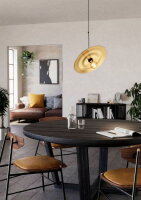 Závěsné svítidlo LINTMILL E27 černá/mosaz 1X40W IP20 EGLO 44029