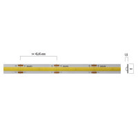 XSOLIS IP20 12W/m 5m 8mm 512LED/m 4000K