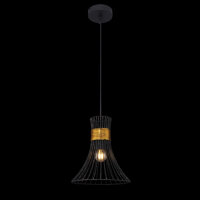Závěsné svítidlo PURRA černá 1xE27, max. 60W 230V GLOBO 54814H