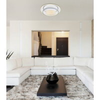 Stropní svítidlo LEOLA bílá LED 60W 230V 2650lm 3000-6000K GLOBO 48017-60R